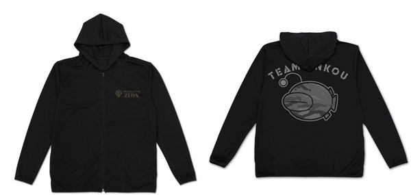 COSPA Girls und Panzer das Finale Ankou Team Camouflage Thin Dry Hoodie / BLACK-L รูปภาพ 1