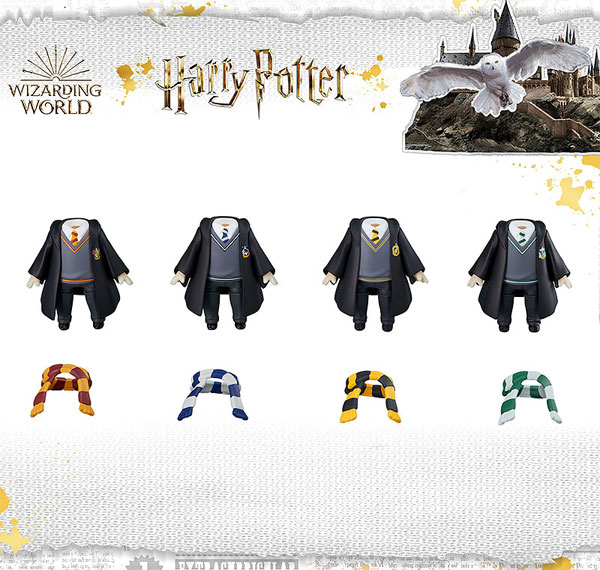 Good Smile Company Nendoroid More Harry Potter Dress Up Hogwarts Uniform: Slacks Style Complete 4 Type Set
