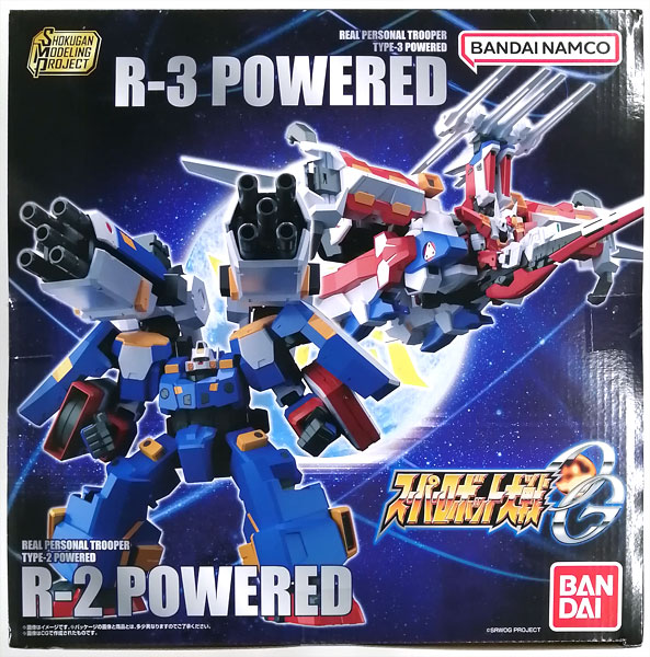 Bandai SMP [SHOKUGAN MODELING PROJECT] Super Robot Wars OG R-2 Powered & R-3 Powered (Candy Online Shop Exclusive)