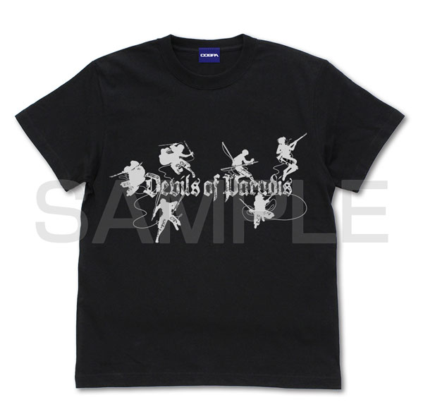 COSPA Attack on Titan Devils of Paradis T-shirt /BLACK-XL