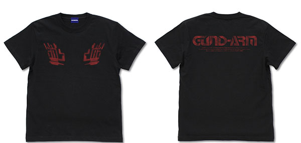 COSPA Mobile Suit Gundam: the Witch from Mercury GUND-ARM T-shirt /BLACK-L รูปภาพ 1