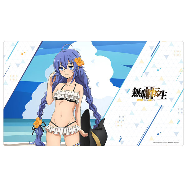 Curtain Damashii Mushoku Tensei: Jobless Reincarnation II -Isekai Ittara Honki Dasu- Rubber Mat (Roxy / Swimsuit)