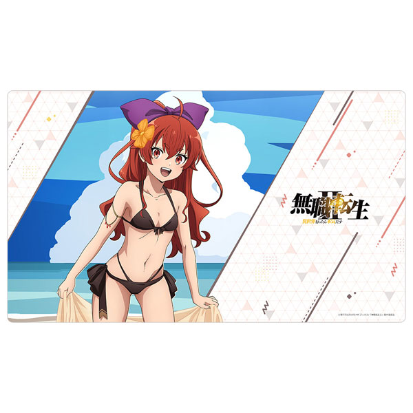 Curtain Damashii Mushoku Tensei: Jobless Reincarnation II -Isekai Ittara Honki Dasu- Rubber Mat (Eris / Swimsuit)