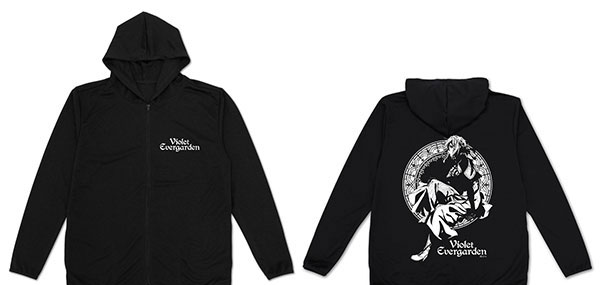 COSPA Violet Evergarden Thin Dry Hoodie /BLACK-L รูปภาพ 1