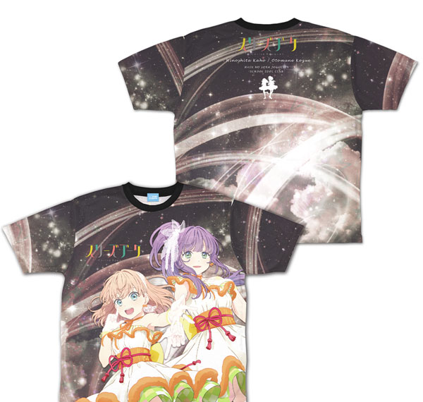 COSPA Hasunosora Girls' High School Idol Club Cerise Bouquet Double-sided Full Graphic T-shirt / L