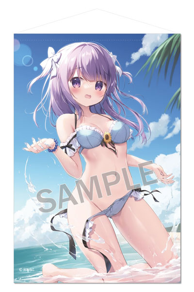 Brendream Nako Miyasaka B2 Wall Scroll Aqua Sayaka-chan Extra Edition