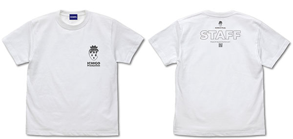 COSPA [Oshi no Ko] Strawberry Productions T-shirt / WHITE-M รูปภาพ 1