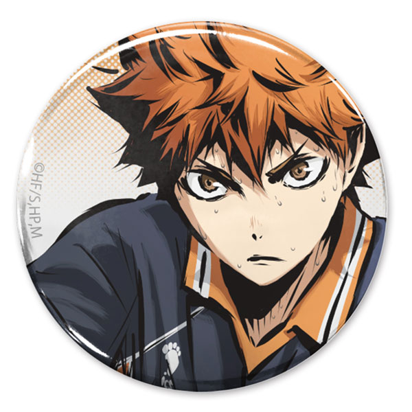 COSPA Haikyuu!! Shoyo Hinata 65mm Tin Badge Will for Victory Ver. image 1