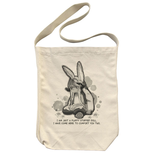 COSPA Made in Abyss The Golden City of the Scorching Sun Fluffy Nanachi Shoulder Tote Bag /NATURAL