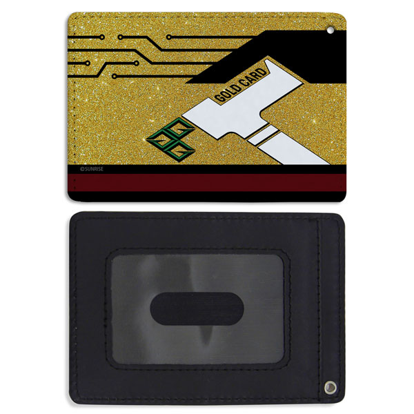 COSPA The King of Braves GaoGaiGar Goldion Hammer Authentication Card Key Full Color Pass Case image 1