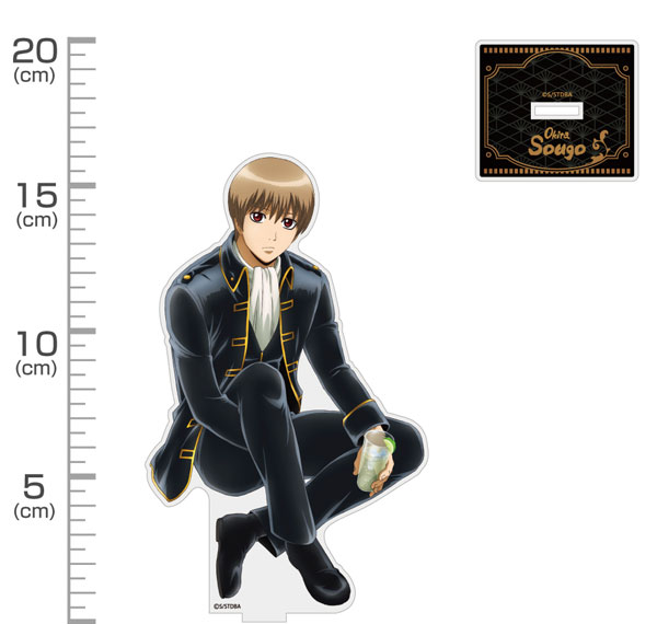 COSPA Gintama Sougo Okita Acrylic Stand (Large) A Drink with Okita Ver. รูปภาพ 1