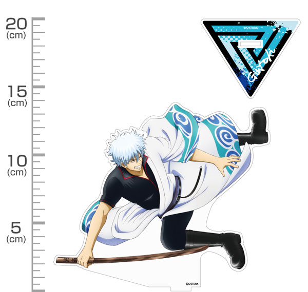 COSPA Gintama Gintoki Sakata Acrylic Stand (Large) Katsugeki Ver. Bild 1