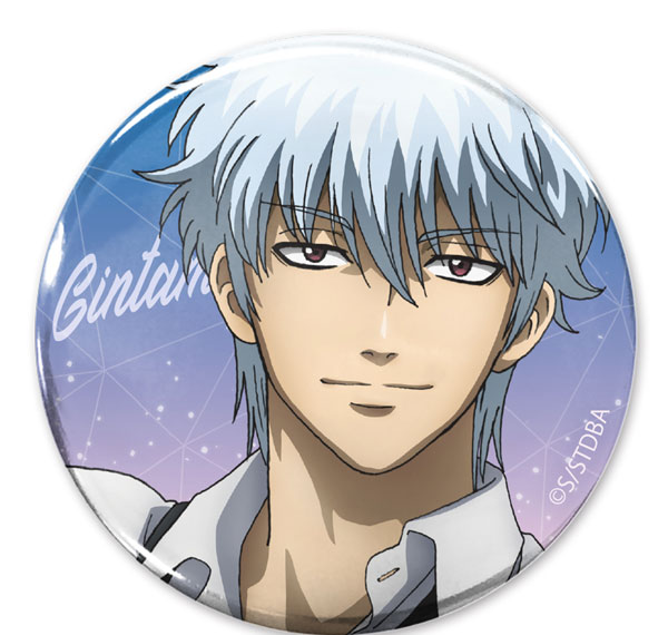 COSPA Gintama Gintoki Sakata 65mm Tin Badge Bartender Ver. Bild 1