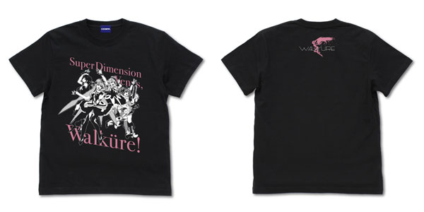 COSPA Macross Delta Walkure T-shirt /BLACK-L 图片 1