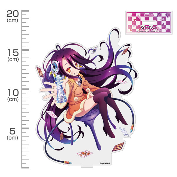 COSPA No Game No Life Zero New Illustration Schwi Acrylic Stand (Large) ASCIENT! Ver.