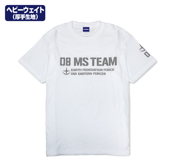 COSPA Mobile Suit Gundam The 08th MS Team Heavy Weight T-shirt /WHITE-M Bild 1