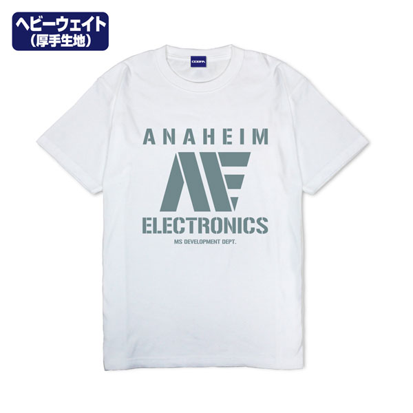 COSPA Mobile Suit Zeta Gundam Anaheim Electronics Heavy Weight T-shirt /WHITE-XL 图片 1