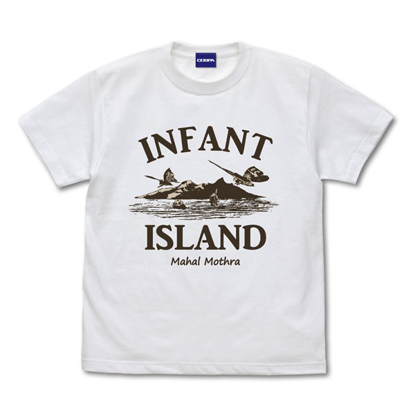 COSPA Godzilla Infant Island T-shirt /WHITE-L