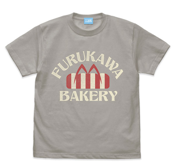 COSPA CLANNAD Furukawa Bakery T-shirt /LIGHT GRAY-XL