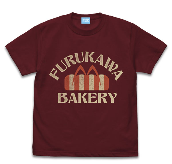 COSPA CLANNAD Furukawa Bakery T-shirt /BURGUNDY-L Bild 1