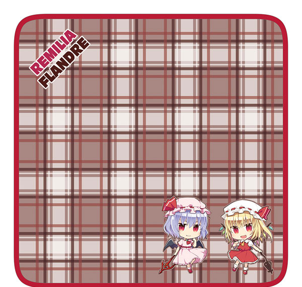 COSPA Touhou Project Remilia & Flan Full Color Hand Towel Ayumi Takato ver. รูปภาพ 1