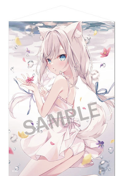 Brendream Hoshi B2 Wall Scroll Aqua Mashiro-chan รูปภาพ 1