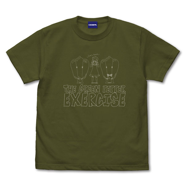 COSPA [Oshi no Ko] Bell Pepper Exercise T-shirt /MOSS-L รูปภาพ 1