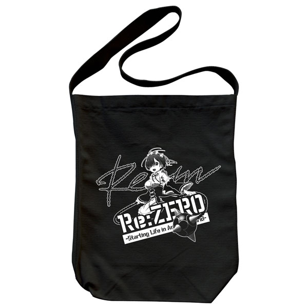 COSPA Re:ZERO -Starting Life in Another World- Rem & Morning Star Shoulder Tote Bag /BLACK 圖片 1