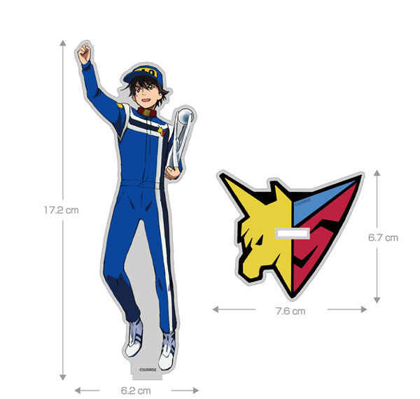 COSPA Future GPX Cyber Formula SIN New Illustration Hayato Kazami Acrylic Stand (Large)