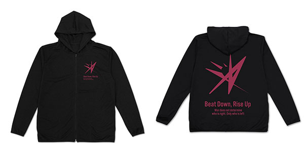 COSPA Heaven Burns Red 31A Squad Logo Thin Dry Hoodie /BLACK-XL รูปภาพ 1