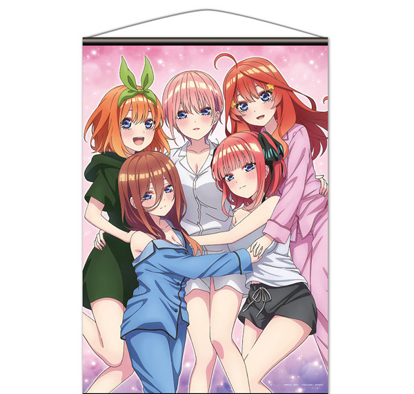 Azu Maker The Quintessential Quintuplets SS B2 Wall Scroll O [Nakano Quintuplet Sisters] Bild 1