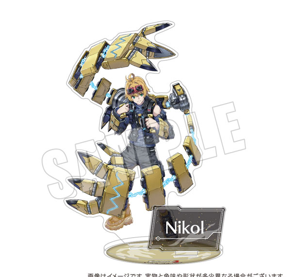 empty Xenoblade Chronicles 3 Acrylic Stand 17. Nikol