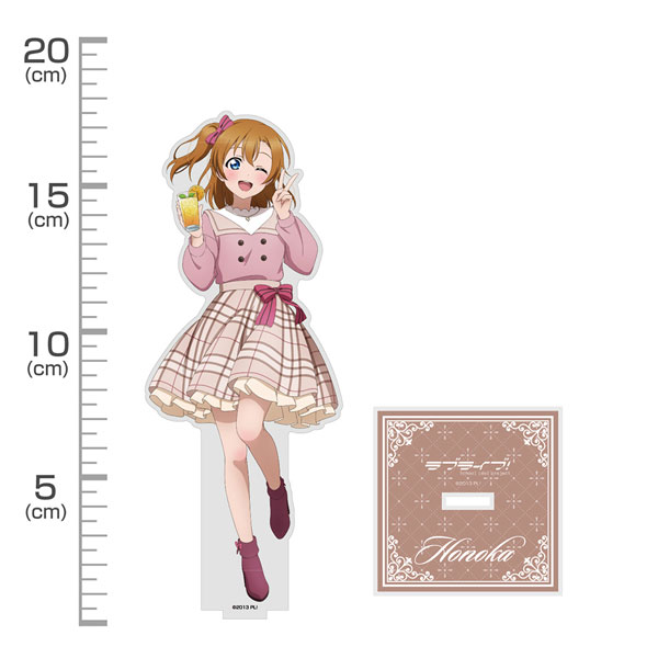 COSPA Love Live! New Illustration Honoka Kosaka Acrylic Stand (Big) Party Dress Ver.