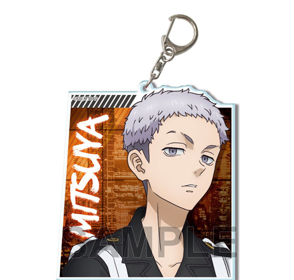 License Agent TV Anime "Tokyo Revengers" Big Acrylic Keychain Ver.4 Design 05 (Takashi Mitsuya) รูปภาพ 1