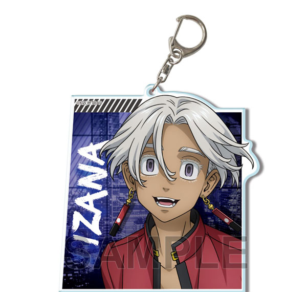 License Agent TV Anime "Tokyo Revengers" Big Acrylic Keychain Ver.4 Design 06 (Izana Kurokawa) Bild 1