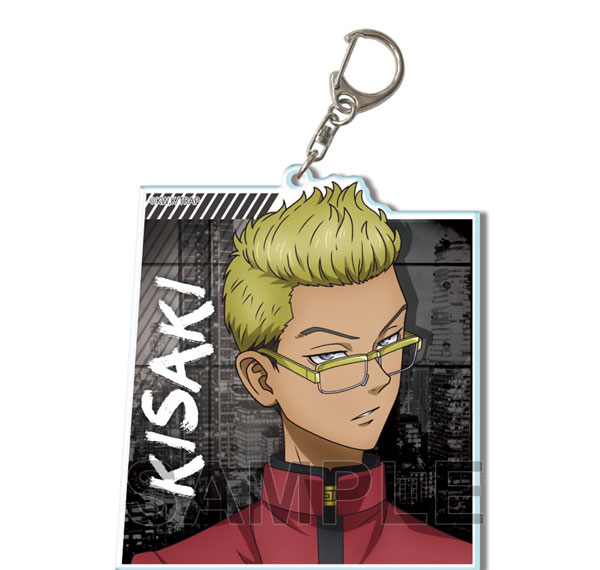 License Agent TV Anime "Tokyo Revengers" Big Acrylic Keychain Ver.4 Design 10 (Tetta Kisaki) รูปภาพ 1