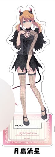 Penguin Parade Megami no Cafe Terrace New Illustration Acrylic Figure Riho Tsukishima