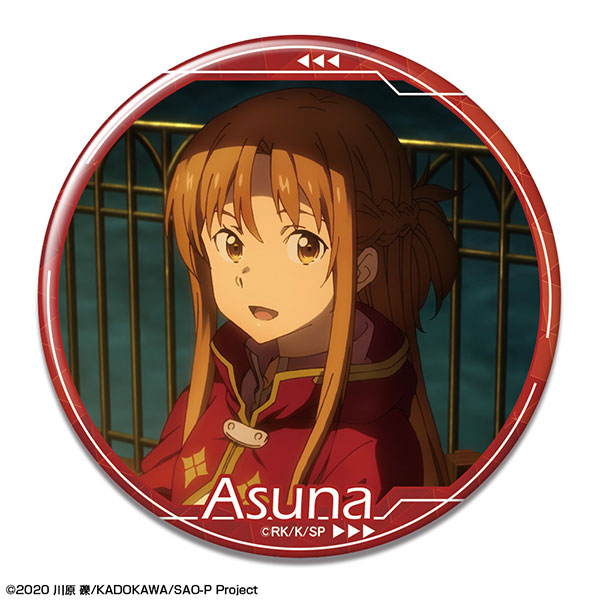 License Agent Sword Art Online -Progressive- Scherzo of Deep Night Tin Badge 06 Asuna /B