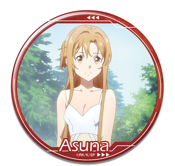 License Agent Sword Art Online -Progressive- Scherzo of Deep Night Tin Badge 07 Asuna /C Bild 1