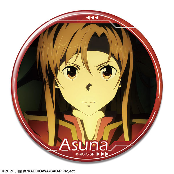 License Agent Sword Art Online -Progressive- Scherzo of Deep Night Tin Badge 10 Asuna /F