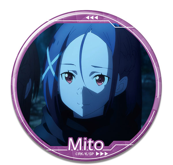 License Agent Sword Art Online -Progressive- Scherzo of Deep Night Tin Badge 12 Mito /A รูปภาพ 1