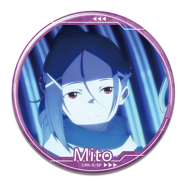 License Agent Sword Art Online -Progressive- Scherzo of Deep Night Tin Badge 15 Mito /D รูปภาพ 1