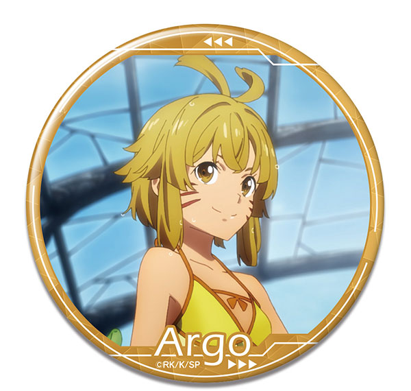 License Agent Sword Art Online -Progressive- Scherzo of Deep Night Tin Badge 16 Argo /A Bild 1