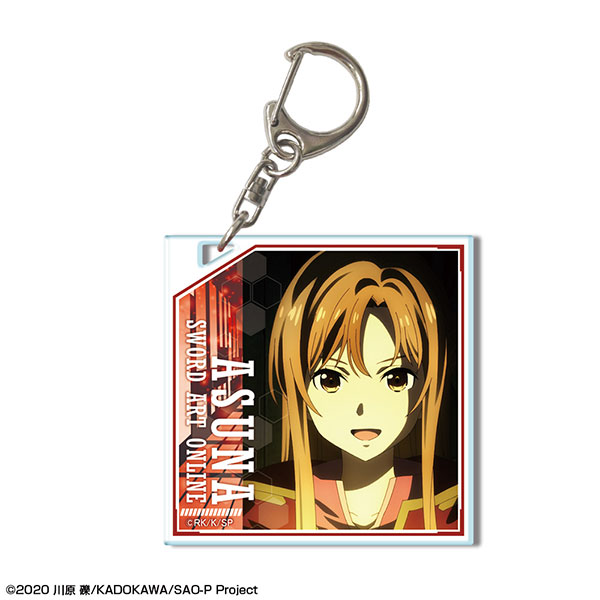 License Agent Sword Art Online -Progressive- Scherzo of Deep Night Acrylic Keychain Asuna /B