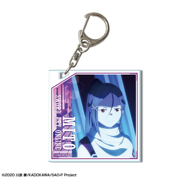 License Agent Sword Art Online -Progressive- Scherzo of Deep Night Acrylic Keychain 06 Mito /B