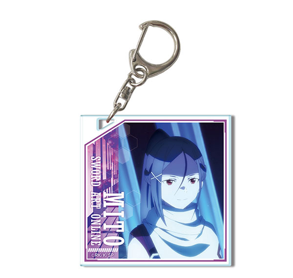 License Agent Sword Art Online -Progressive- Scherzo of Deep Night Acrylic Keychain 06 Mito /B รูปภาพ 1