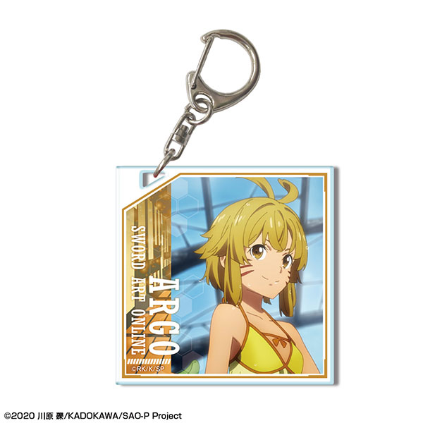 License Agent Sword Art Online -Progressive- Scherzo of Deep Night Acrylic Keychain Argo /A