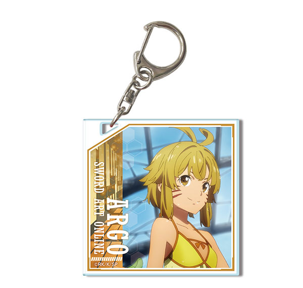 License Agent Sword Art Online -Progressive- Scherzo of Deep Night Acrylic Keychain Argo /A Bild 1