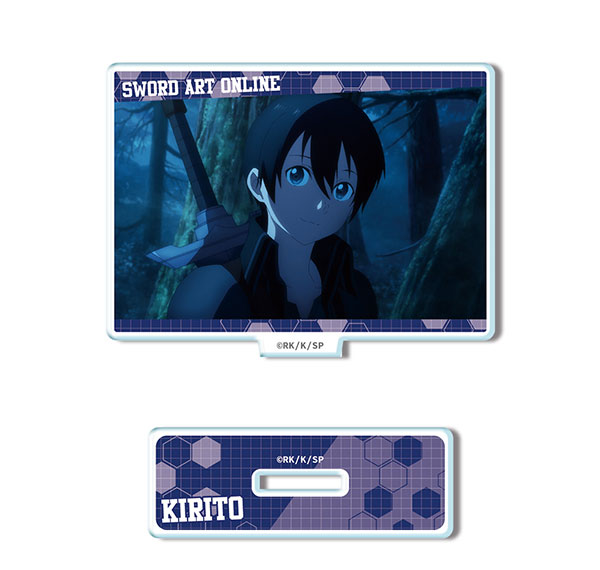 License Agent Sword Art Online -Progressive- Scherzo of Deep Night Mini Acrylic Stand Kirito /A Bild 1