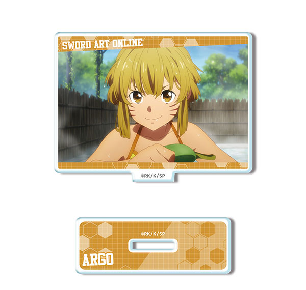 License Agent Sword Art Online -Progressive- Scherzo of Deep Night Mini Acrylic Stand Argo /C Bild 1